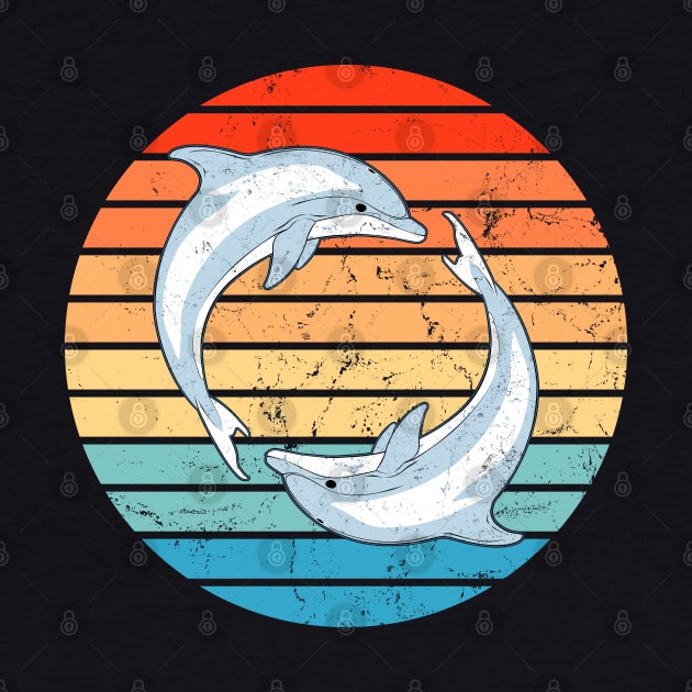 Twin dolphins by NicGrayTees